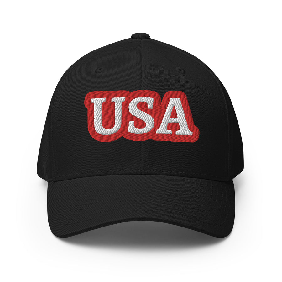 USA Cricket FlexFit Hat