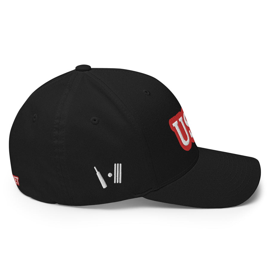 USA Cricket FlexFit Hat