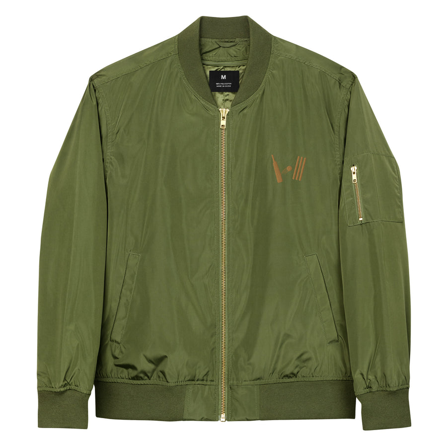 Bat Ball Wicket Bomber Jacket