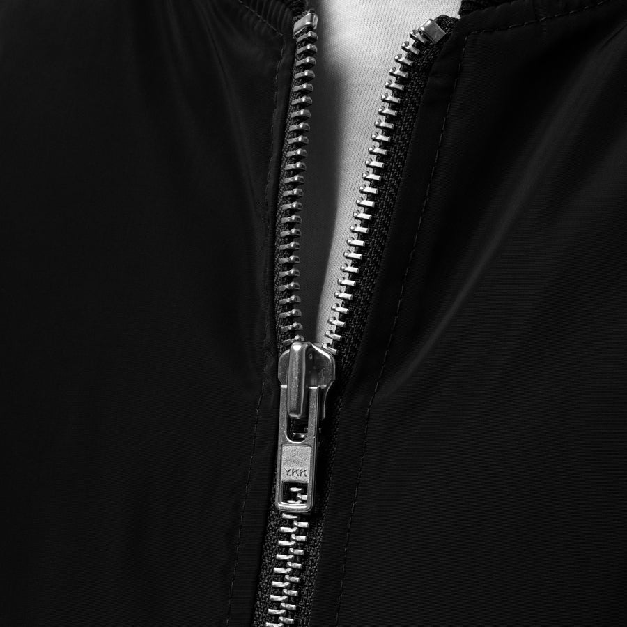 YKK zipper closeup 