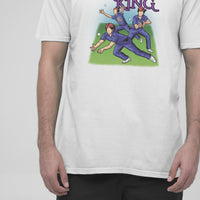 Catch King Pro Cricket Tee - Athletic Field Action Edition