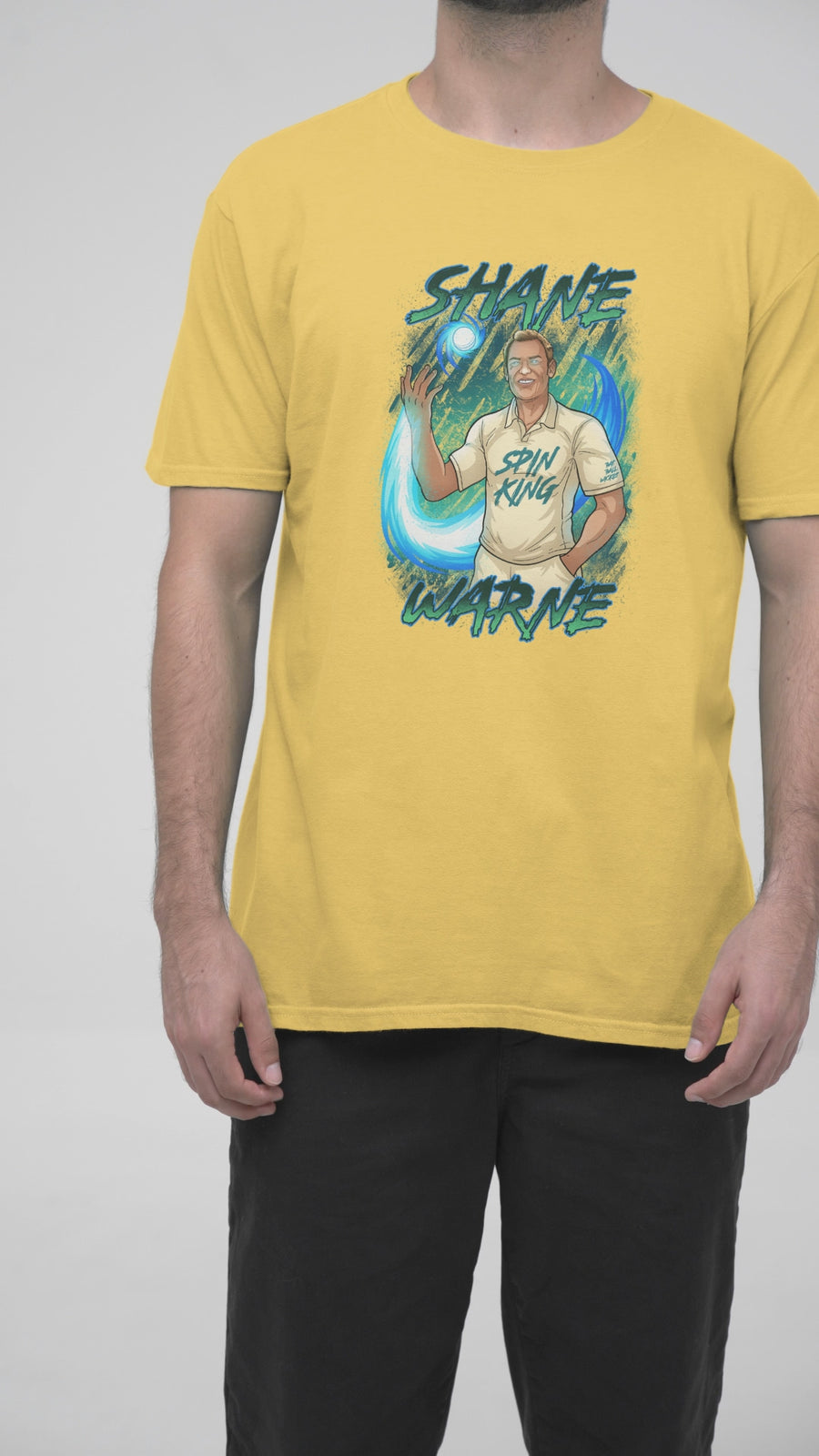 The legendary spinner Shane Warne T-shirt