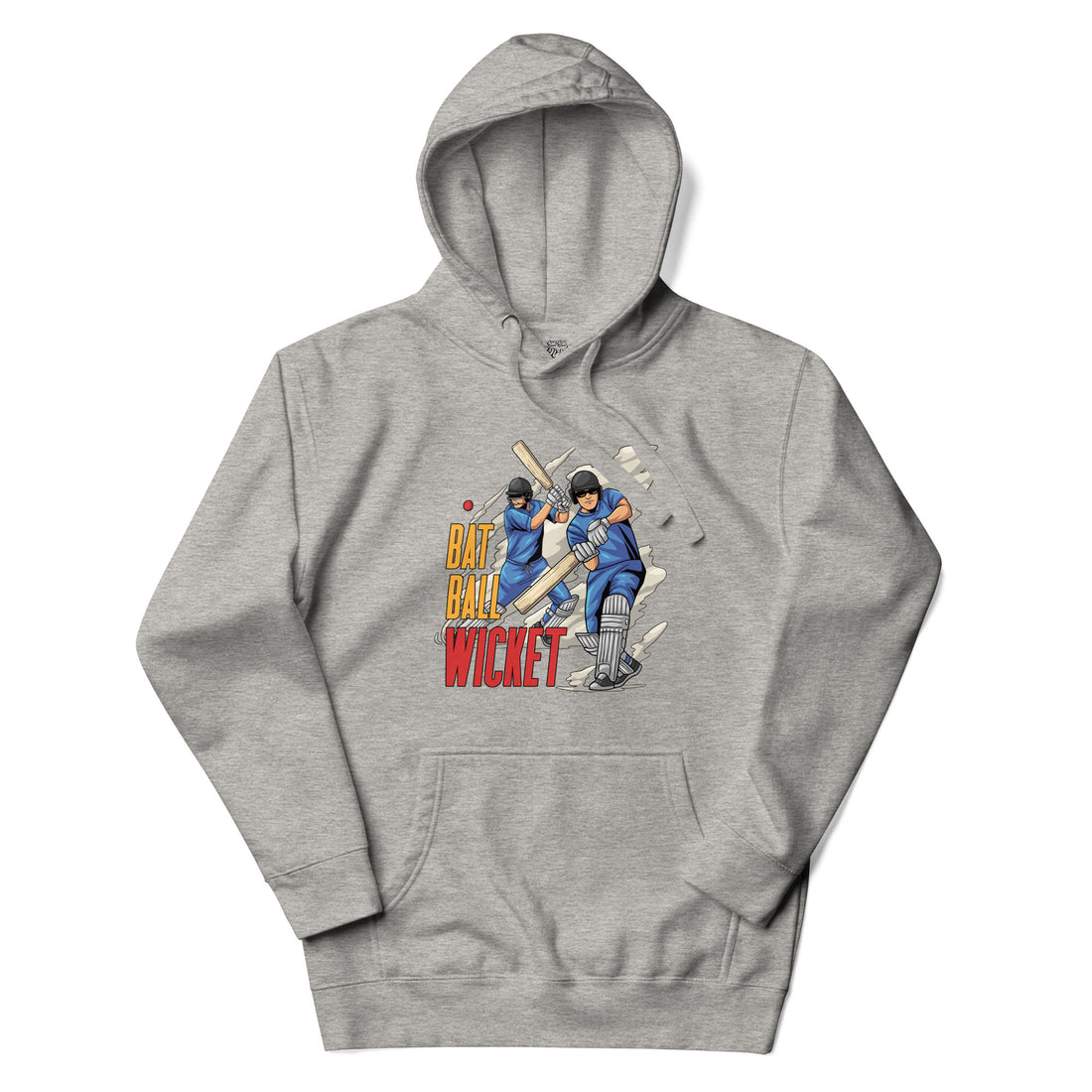 Bat Ball Wicket Cricket Graphic Hoodie