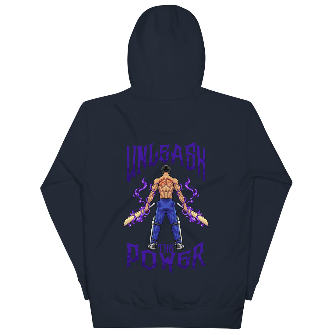 Unleash The Power ( Back Design ) Hoodie