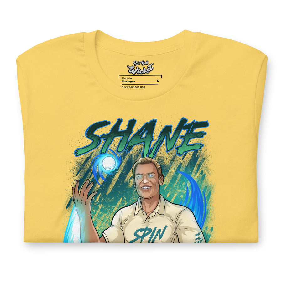 The legendary spinner Shane Warne T-shirt